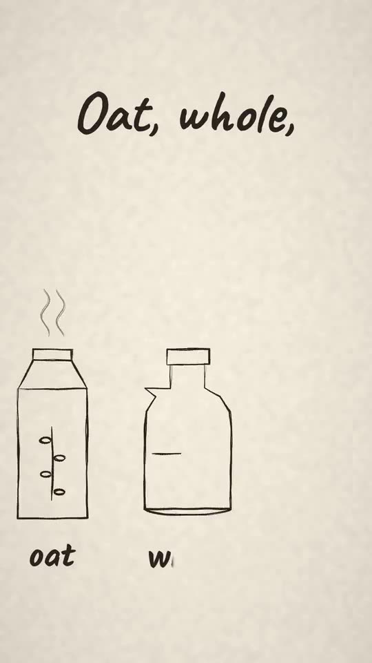 Ad frame: milk your way